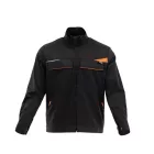 Sara King Flex kabát - s.szürke - narancs