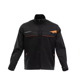 Sara King Flex kabát - s.szürke - narancs