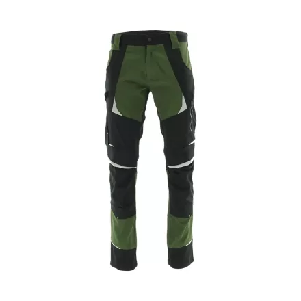 Sara Cottonflex deréknadrág - zöld - fekete