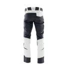 Sara Cottonflex deréknadrág - fehér - szürke