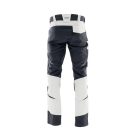 Sara Cottonflex deréknadrág - fehér - szürke