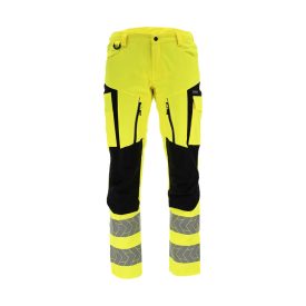   Sara Drogowiec Comfort Winter bélelt deréknadrág - sárga - fekete