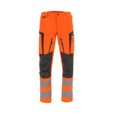 Sara Drogowiec Comfort Winter bélelt deréknadrág - narancs - sötétszürke