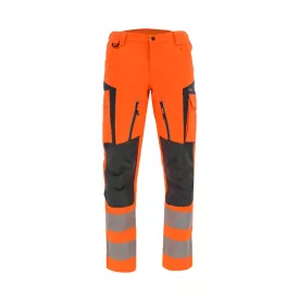   Sara Drogowiec Comfort Winter bélelt deréknadrág - narancs - sötétszürke