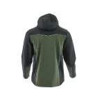 Sara Comfort Plus softshell kabát zöld - fekete