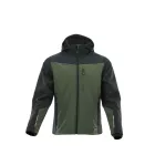 Sara Comfort Plus softshell kabát zöld - fekete