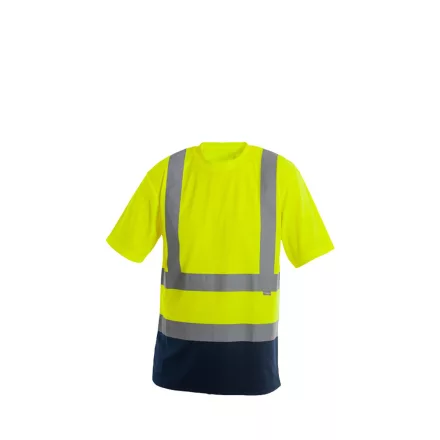 Sara Drogowiec jólláthatósági póló - sárga - navy kék