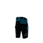 Sara Cottonflex rövidnadrág - petrol kék - fekete