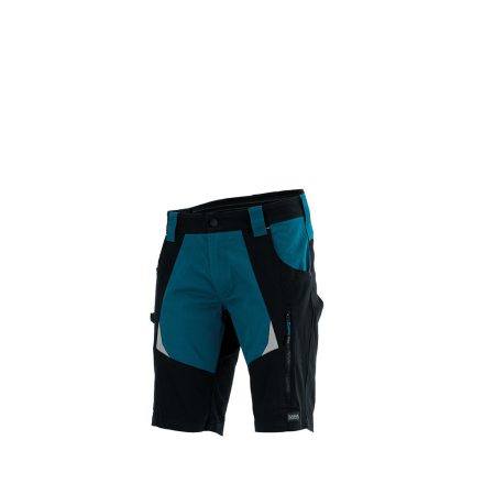 Sara Cottonflex rövidnadrág - petrol kék - fekete