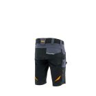 Sara Cottonflex rövidnadrág - sötétszürke - narancs