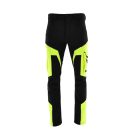 Sara Comfort Winter bélelt softshell deréknadrág fekete - sárga