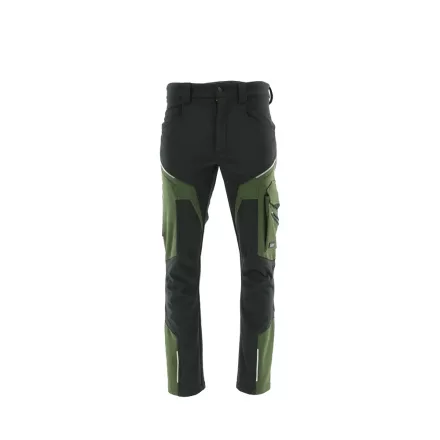 Sara Comfort Winter bélelt softshell deréknadrág fekete - zöld