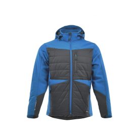   Sara Comfort Winter Hybrid bélelt kabát s.szürke - égkék