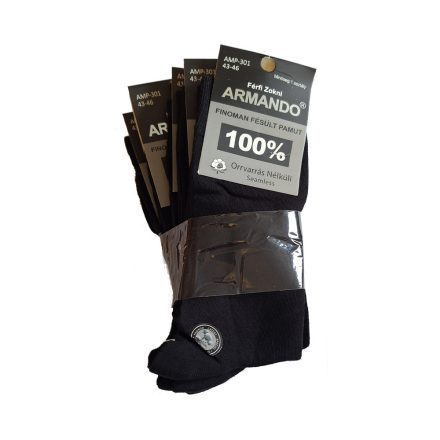 Armando öltönyzokni - fekete