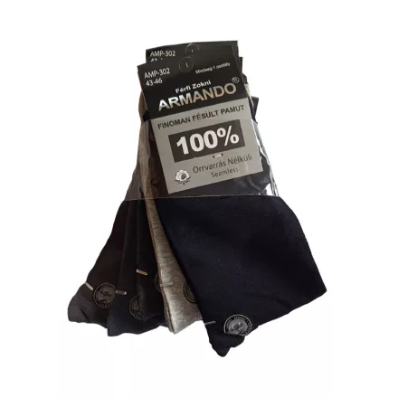 Armando öltönyzokni - színes 30 pár/csom.