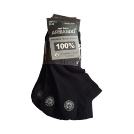 Armando titokzokni - fekete 30 pár/csom.