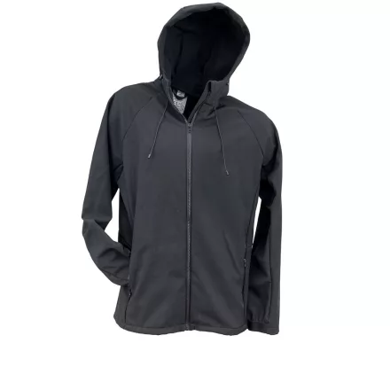 Urgent 930 kapucnis cipzáras softshell pulóver