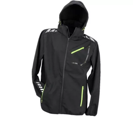 Urgent 938 kapucnis softshell kabát