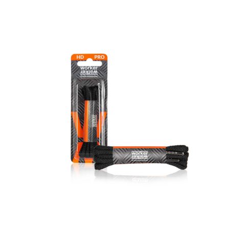 WW kerek cipőfűző - fekete