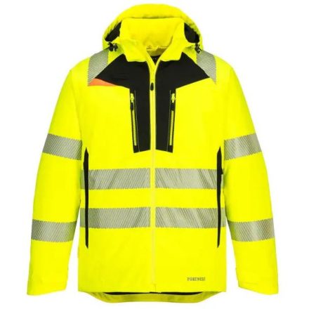 DX461 - Portwest Hi-Vis Munkavédelmi Láthatósági Téli Kabát/Dzseki 4XL