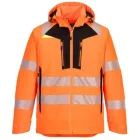 DX461 - Portwest Hi-Vis Munkavédelmi Láthatósági Téli Kabát/Dzseki Narancs/Fekete Citrom/Fekete