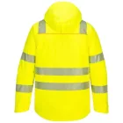 DX461 - Portwest Hi-Vis Munkavédelmi Láthatósági Téli Kabát/Dzseki Narancs/Fekete Citrom/Fekete