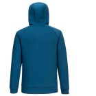 DX467MBRXXL - DX4 negyedzippzáras kapucnis munkavédelmi pulóver Kék XXL