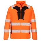 DX473 -Portwest könnyű és rugalmas Hi-Vis Hybrid Baffle jól láthatósági ergonomikus kabát Sárga és Narancs színekben