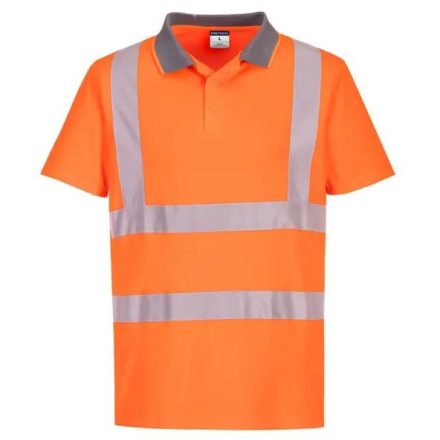 EC10 Portwest jólláthatósági Eco Hi-Vis S/S munkavédelmi póló (6-os csomag) Narancs S