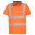 EC10 Portwest jólláthatósági Eco Hi-Vis S/S munkavédelmi póló (6-os csomag) Narancs S