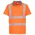 EC10 Portwest jólláthatósági Eco Hi-Vis S/S munkavédelmi póló (6-os csomag) Narancs és Sárga színekben