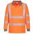 EC11 Portwest jólláthatósági Eco Hi-Vis L/S munkavédelmi póló (6-os csomag) Narancs L