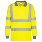 EC11 Portwest jólláthatósági Eco Hi-Vis L/S munkavédelmi póló (6-os csomag) Narancs és Sárga színben