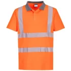 EC12 Portwest Eco Hi-Vis jólláthatósági munkavédelmi póló (6-os csomag) Narancssárga és Sárga színben