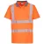 EC12 Portwest Eco Hi-Vis jólláthatósági munkavédelmi póló (6-os csomag) Narancssárga és Sárga színben