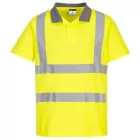 EC12 Portwest Eco Hi-Vis jólláthatósági munkavédelmi póló (6-os csomag) Narancssárga és Sárga színben