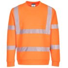 EC13 Portwest Eco Hi-Vis jólláthaósági munkavédelmi pulóver Narancssárga ás Sárga