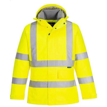 EC60 Portwest Eco Hi-Vis téli jólláthatósági munkavédelmi dzseki Sárga M