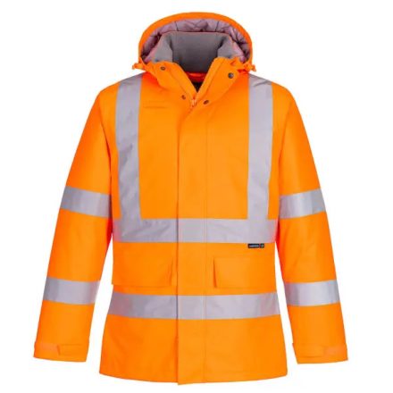 EC60 Portwest Eco Hi-Vis téli jólláthatósági munkavédelmi dzseki Narancssárga és Sárga színben