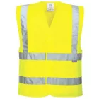 EC76 Portwest Jólláthatósági munkavédelmi mellény Narancssárga és Sárga színben