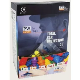   Portwest, Füldugó adagoló utántöltő csomag (500pár), Orange