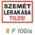Szemét lerakása tilos! F100/A