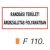 Rakodási terület! Áruszállítás folyamatban F110