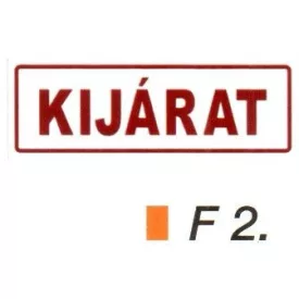 Kijárat F2