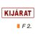 Kijárat F2