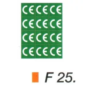 CE-jelzés F25