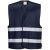 F474NARXX-3X, Portwest F474-es Iona mellény fényvisszaverő csíkkal, normál fazon, navy kék színben