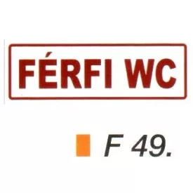 Férfi WC F49
