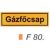 Gázföcsap F80