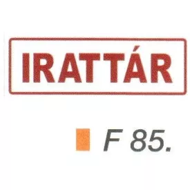 Irattár F85